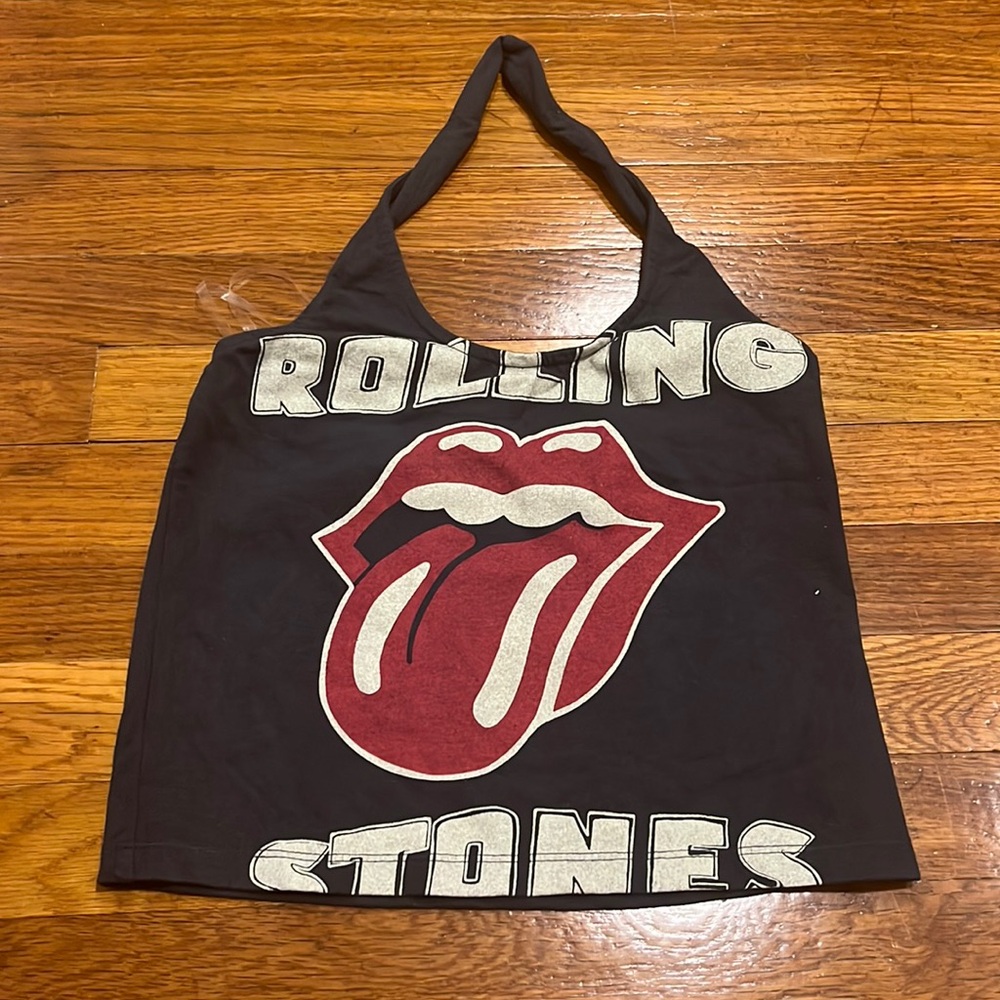 Rolling Stones halter tank top AE BAND TEES